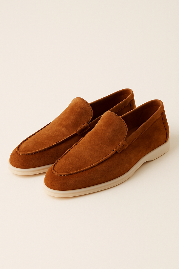 Emiral Suede Loafers Terracotta