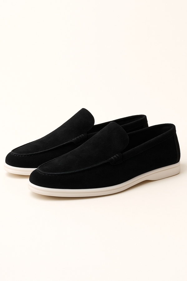 Emiral Suede Loafers Black
