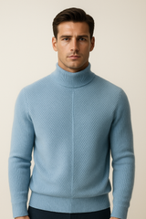 Montari Merino Wool Knit Blue