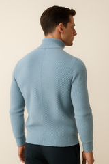 Montari Merino Wool Knit Blue