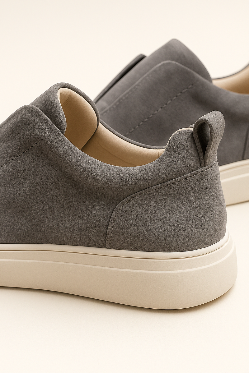 Emirali Suede Slip-On Grey
