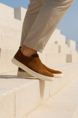 Emirali Suede Slip-On Brown