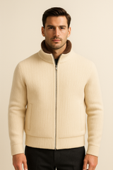 Valen Blouson Beige - Emiral Couture