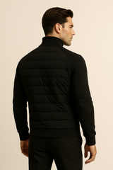 Sorrento Wool Padded Jacket Black