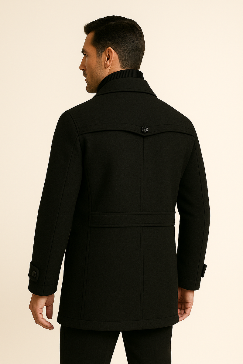 Melvin Field Coat Black