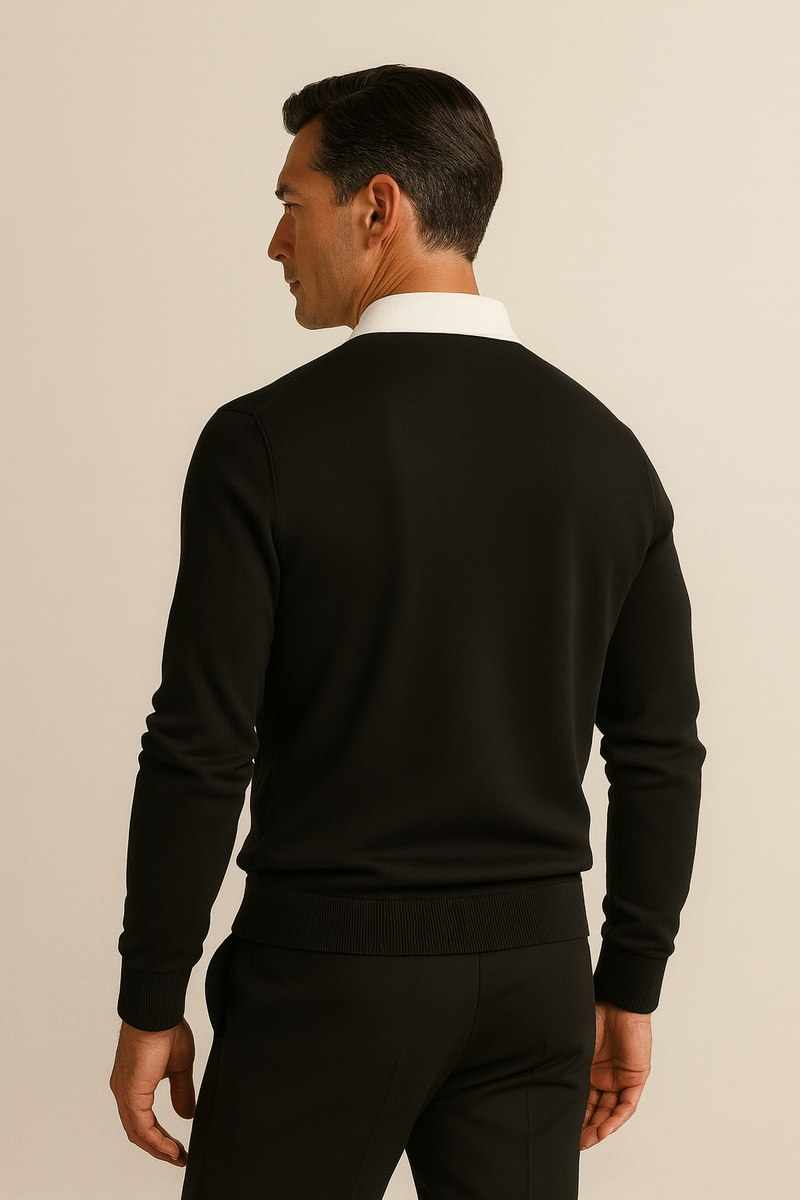 Polo Knit Black
