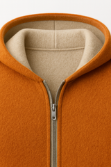 Calinto Hooded Zip Knit