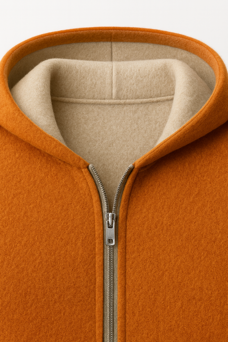 Calinto Hooded Zip Knit