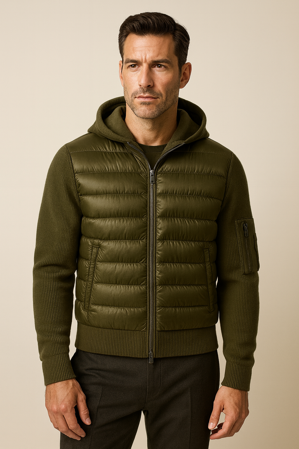 Valmero Zip Jacket Green