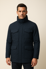 Arverno Expedition Coat Navy