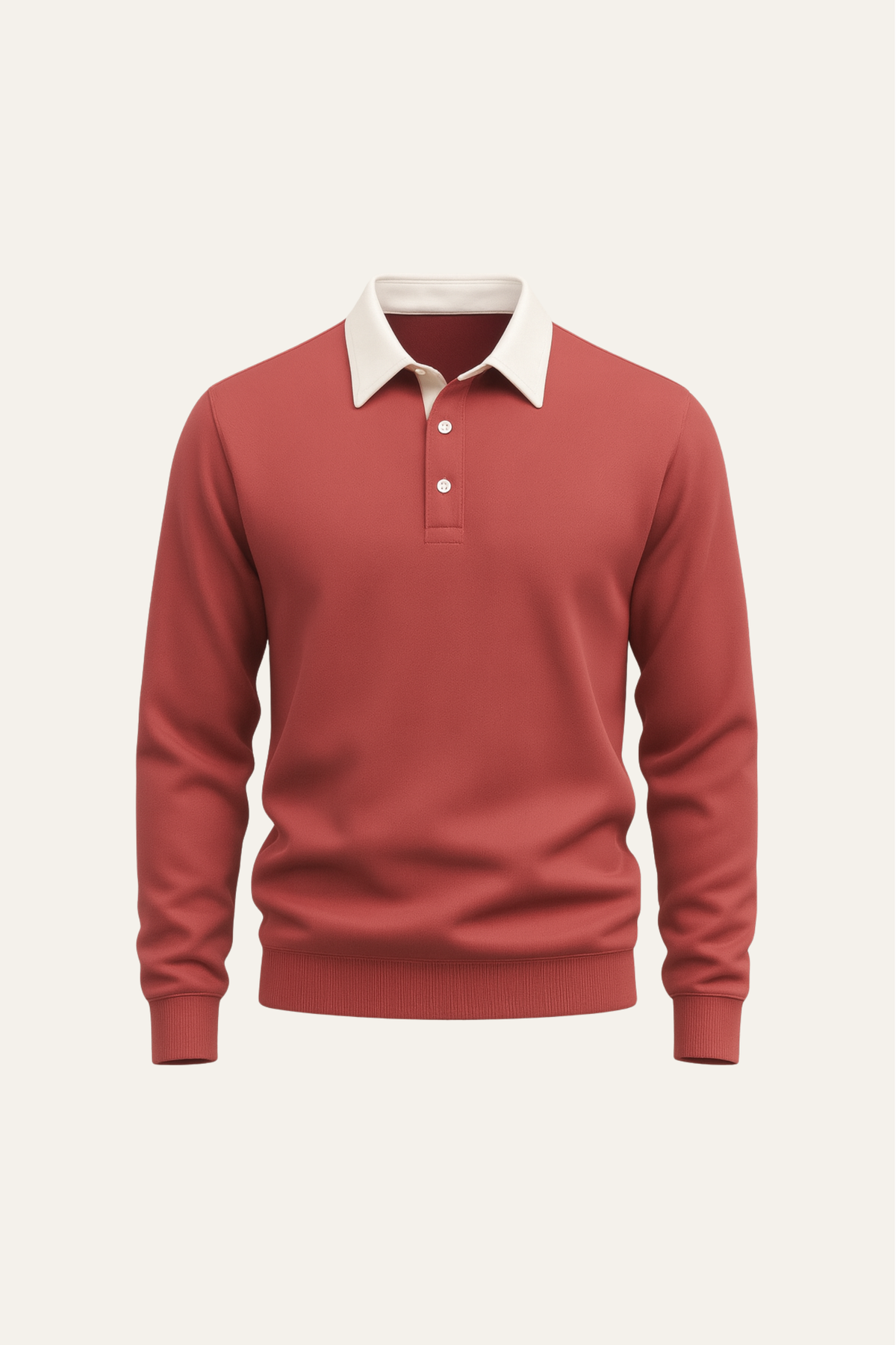 Polo Knit Red