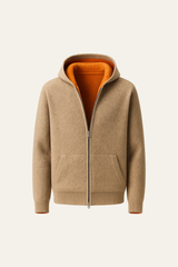 Calinto Hooded Zip Knit