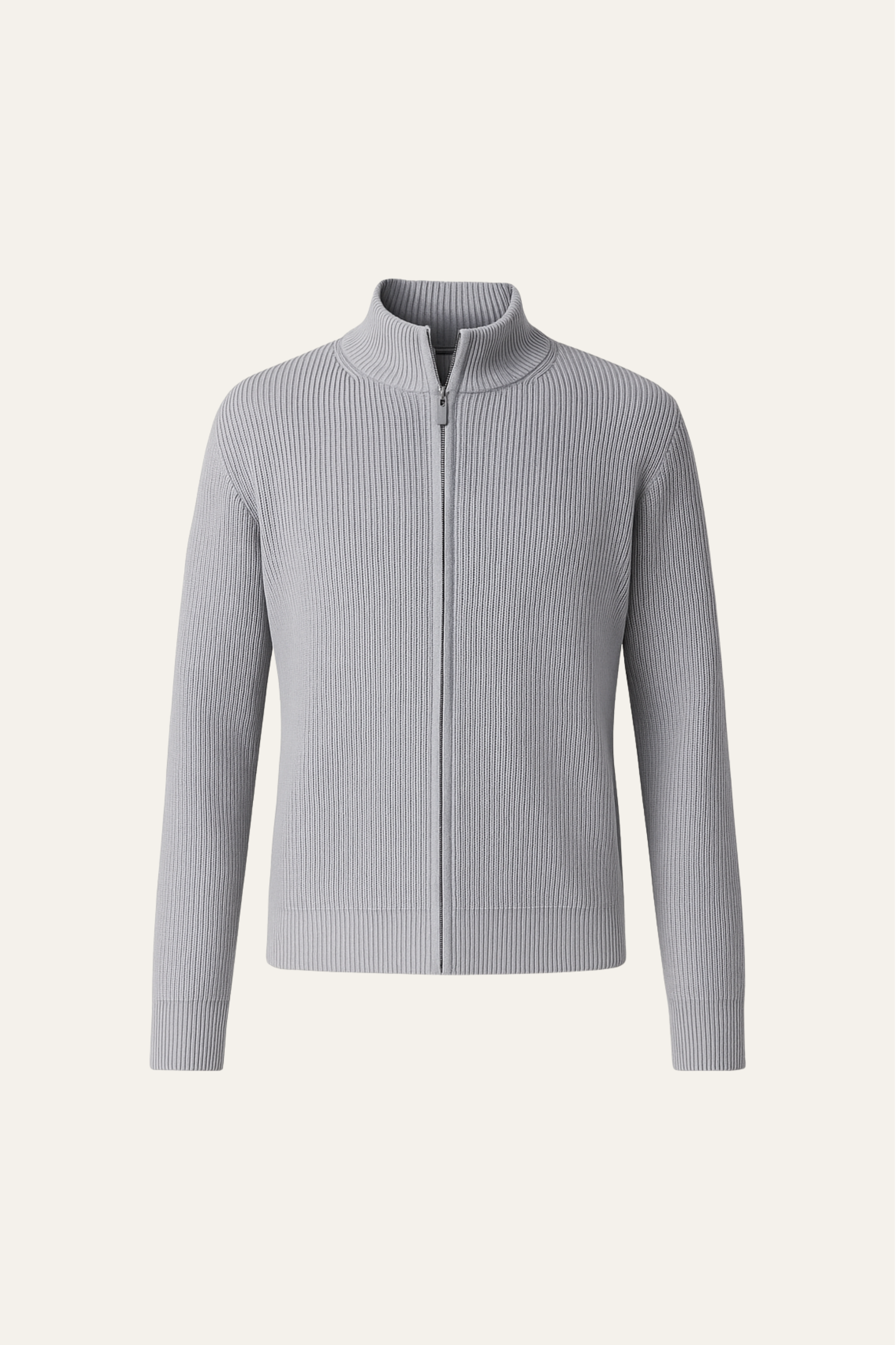 Nobile Cashmere Cardigan Grey - Emiral Couture