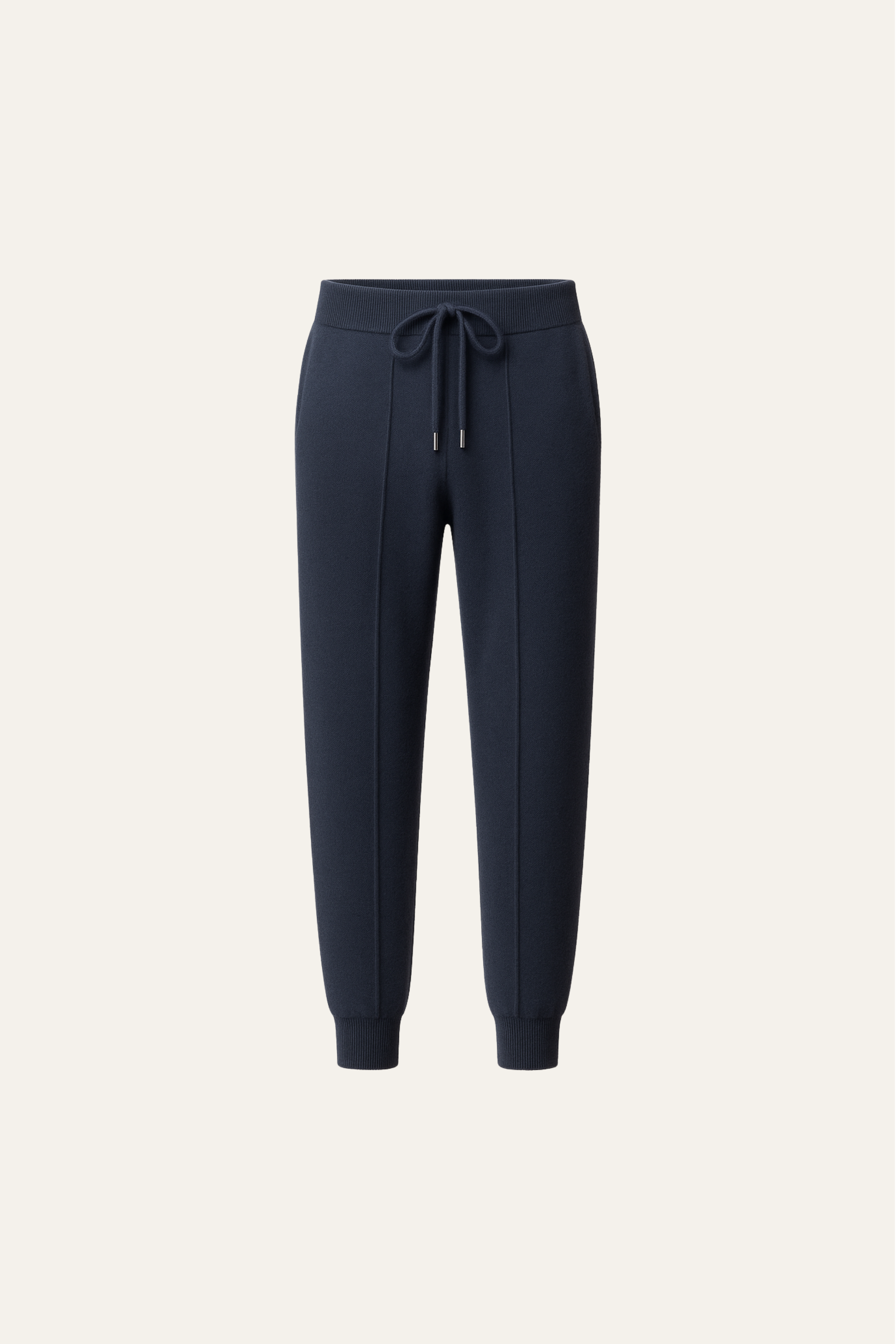 Sartore Cashmere Trousers Navy - Emiral Couture