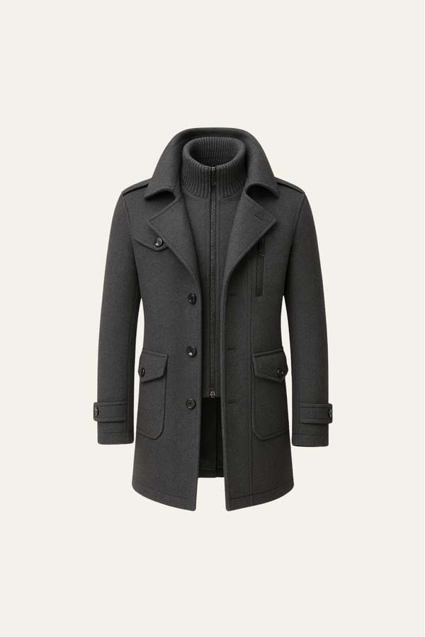 Melvin Field Coat Grey