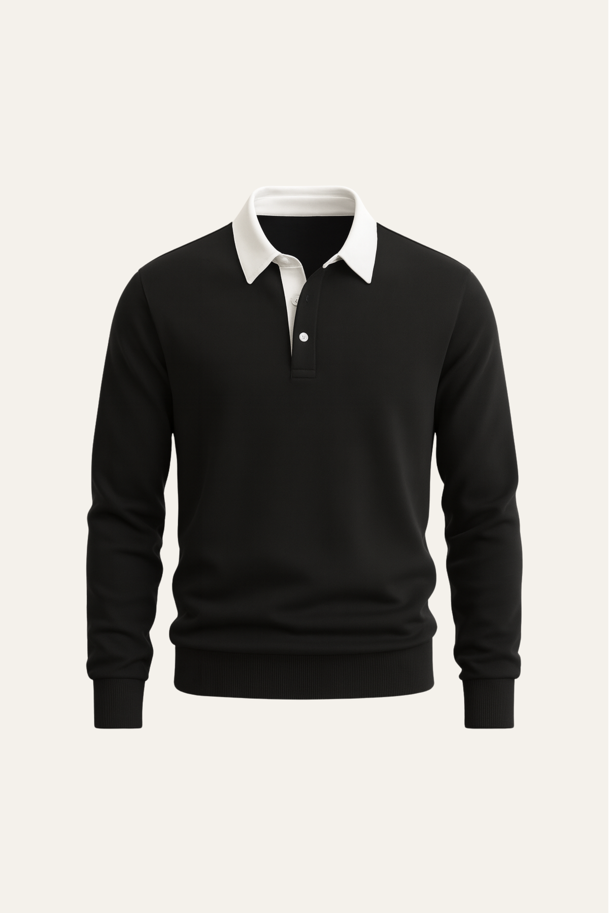 Polo Knit Black