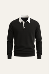 Polo Knit Black
