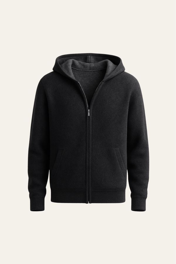 Calinto Hooded Zip Knit