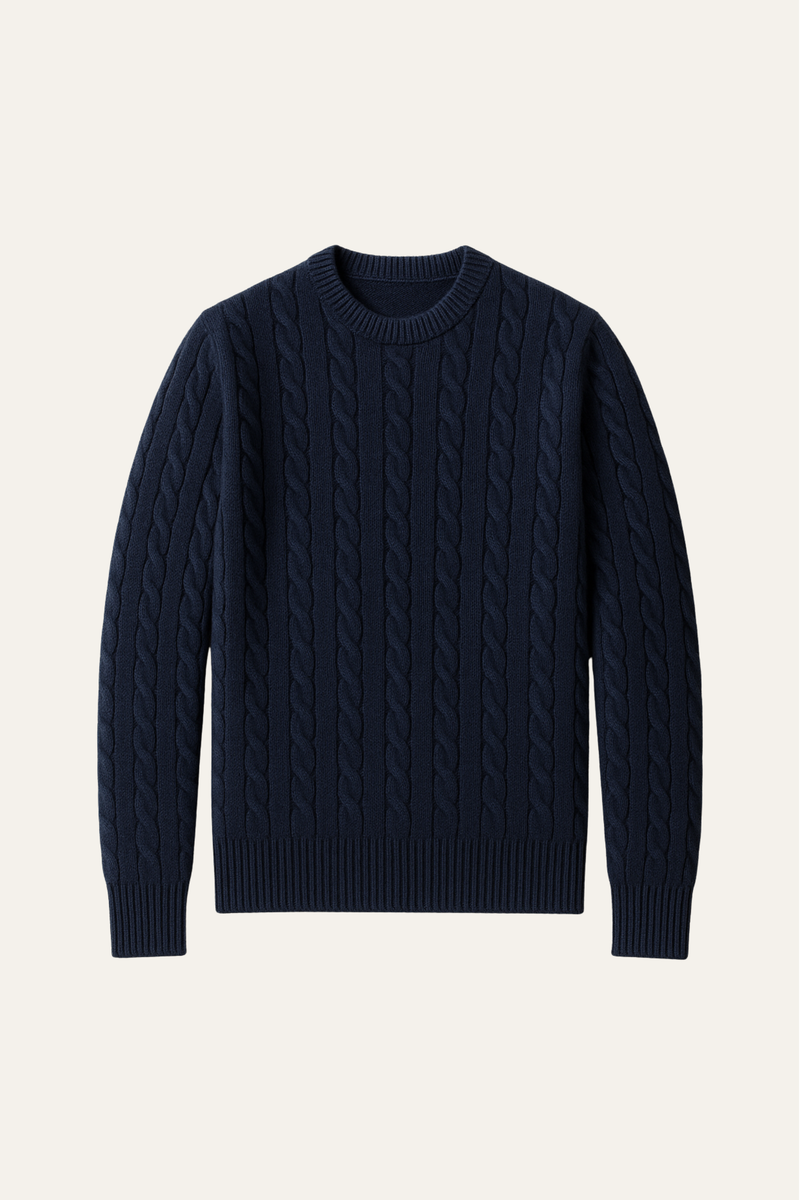 Cortona Cashmere Knit Navy