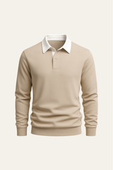 Polo Knit Beige - Emiral Couture
