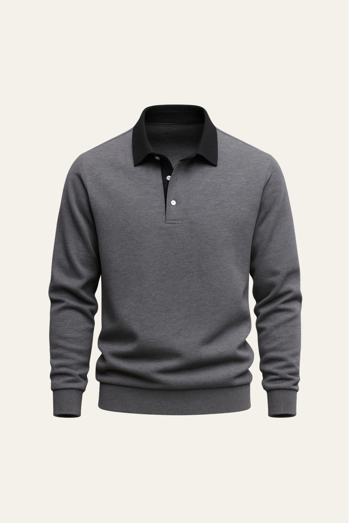 Polo Knit Grey