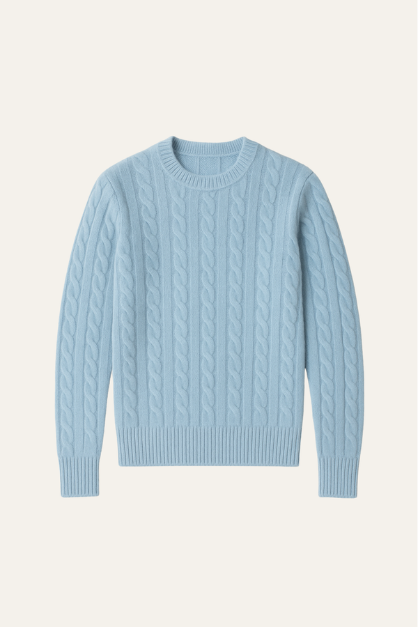 Cortona Cashmere Knit Blue