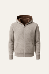Calinto Hooded Zip Knit