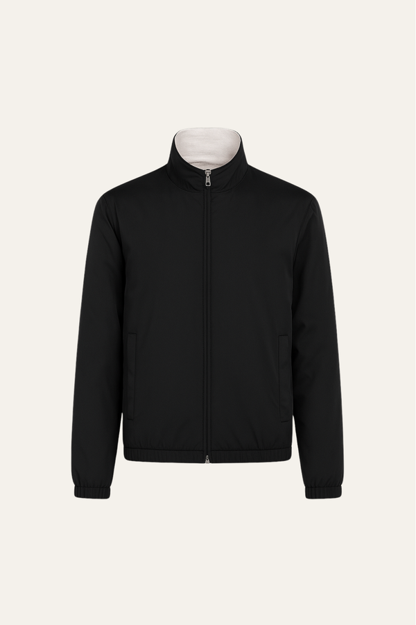 Reverso Bomber Jacket Black