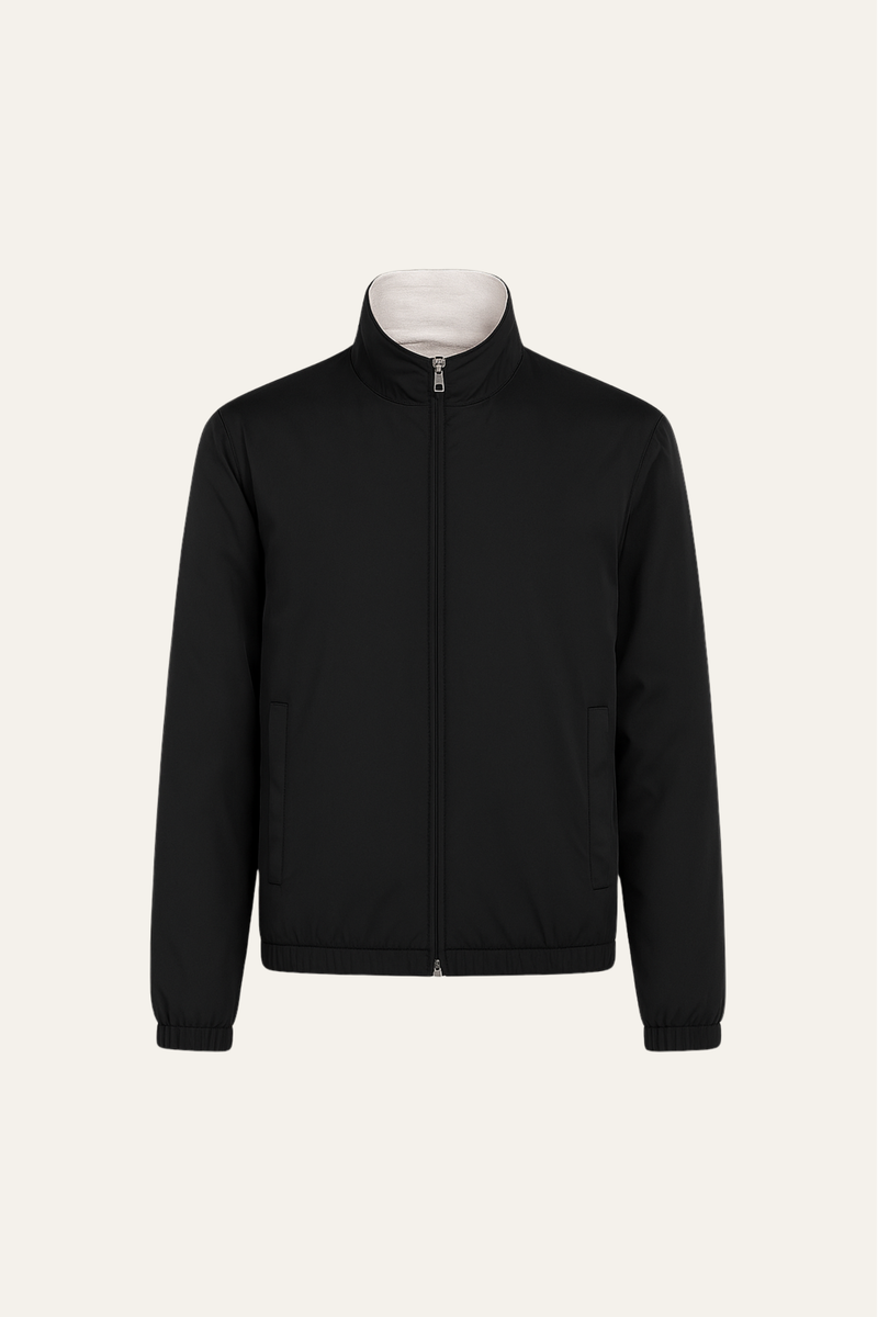 Reverso Bomber Jacket Black
