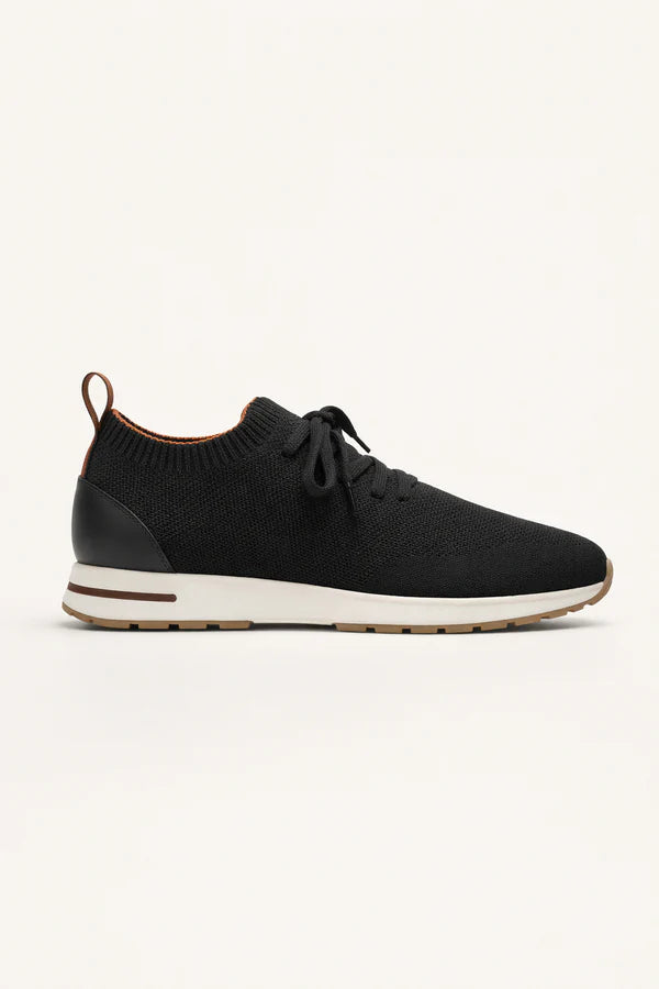 Light Black Active Knit Sneaker