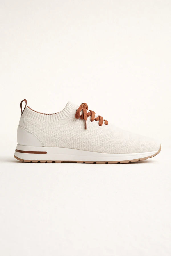 Light Ivory Active Knit Sneaker