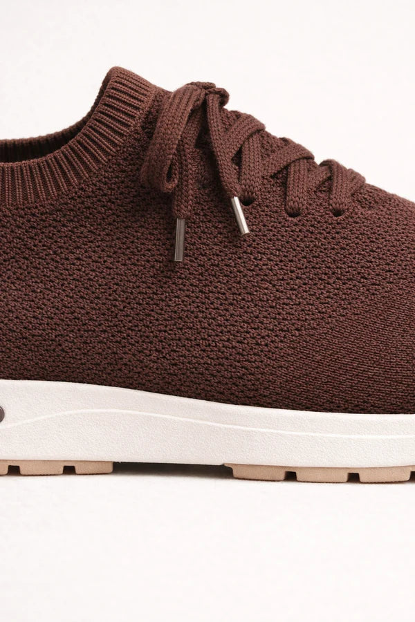 Light Mocha Active Knit Sneaker