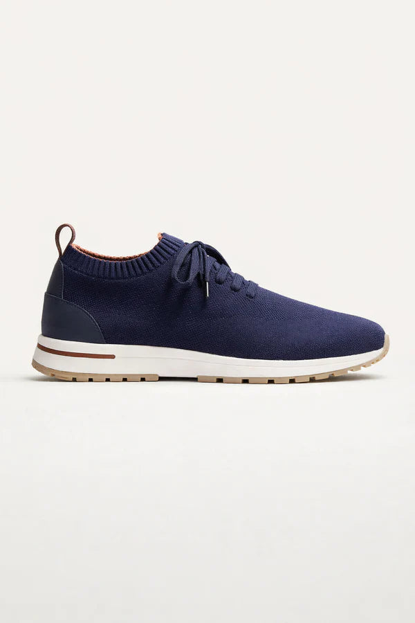 Light Navy Active Knit Sneaker