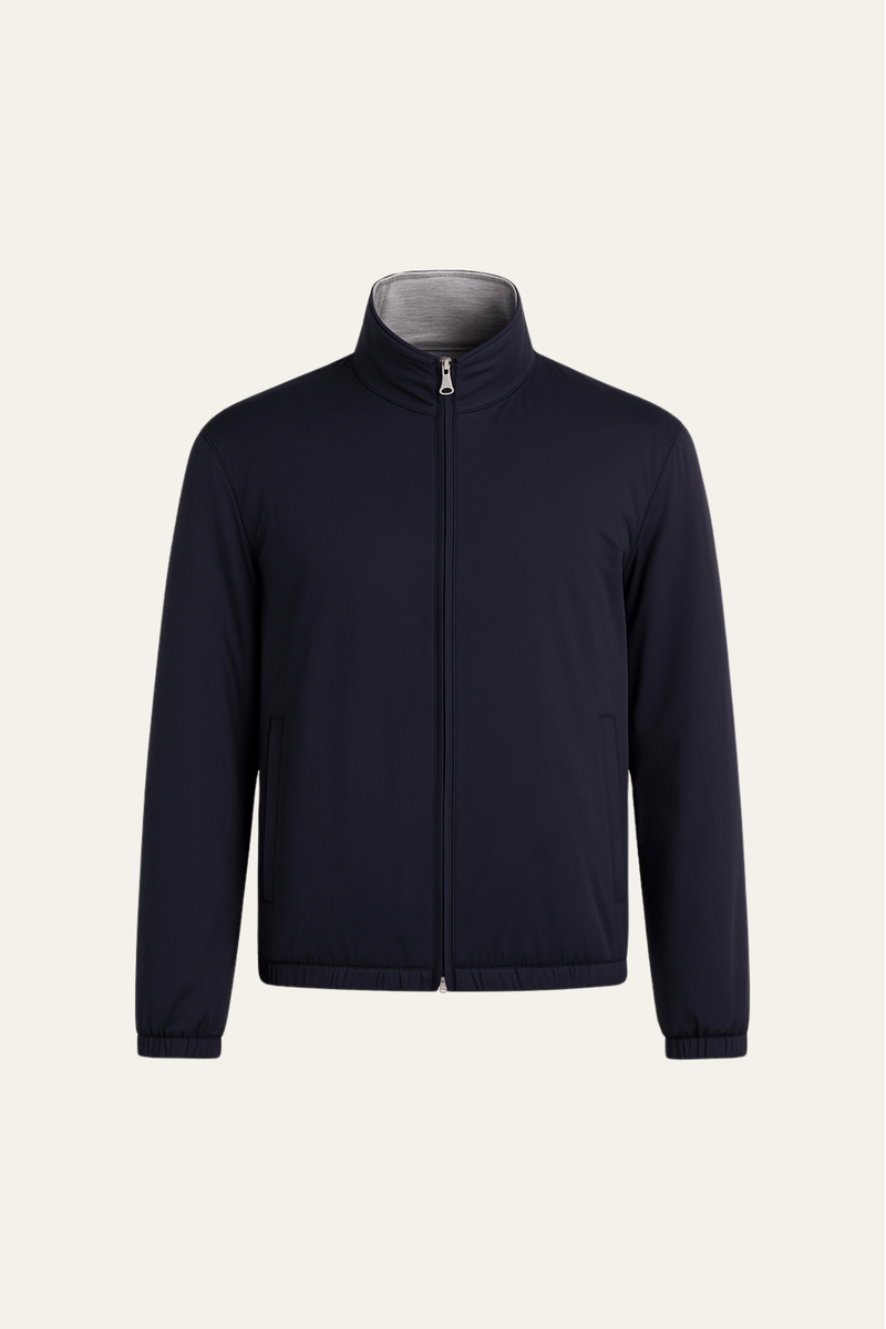 Reverso Bomber Jacket Navy