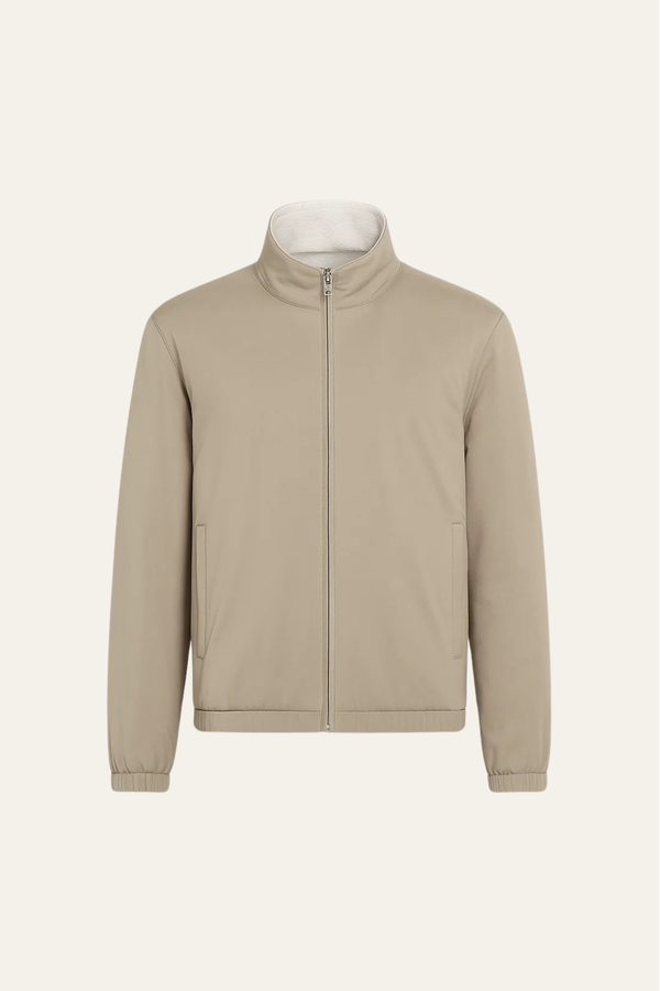 Reverso Bomber Jacket Taupe