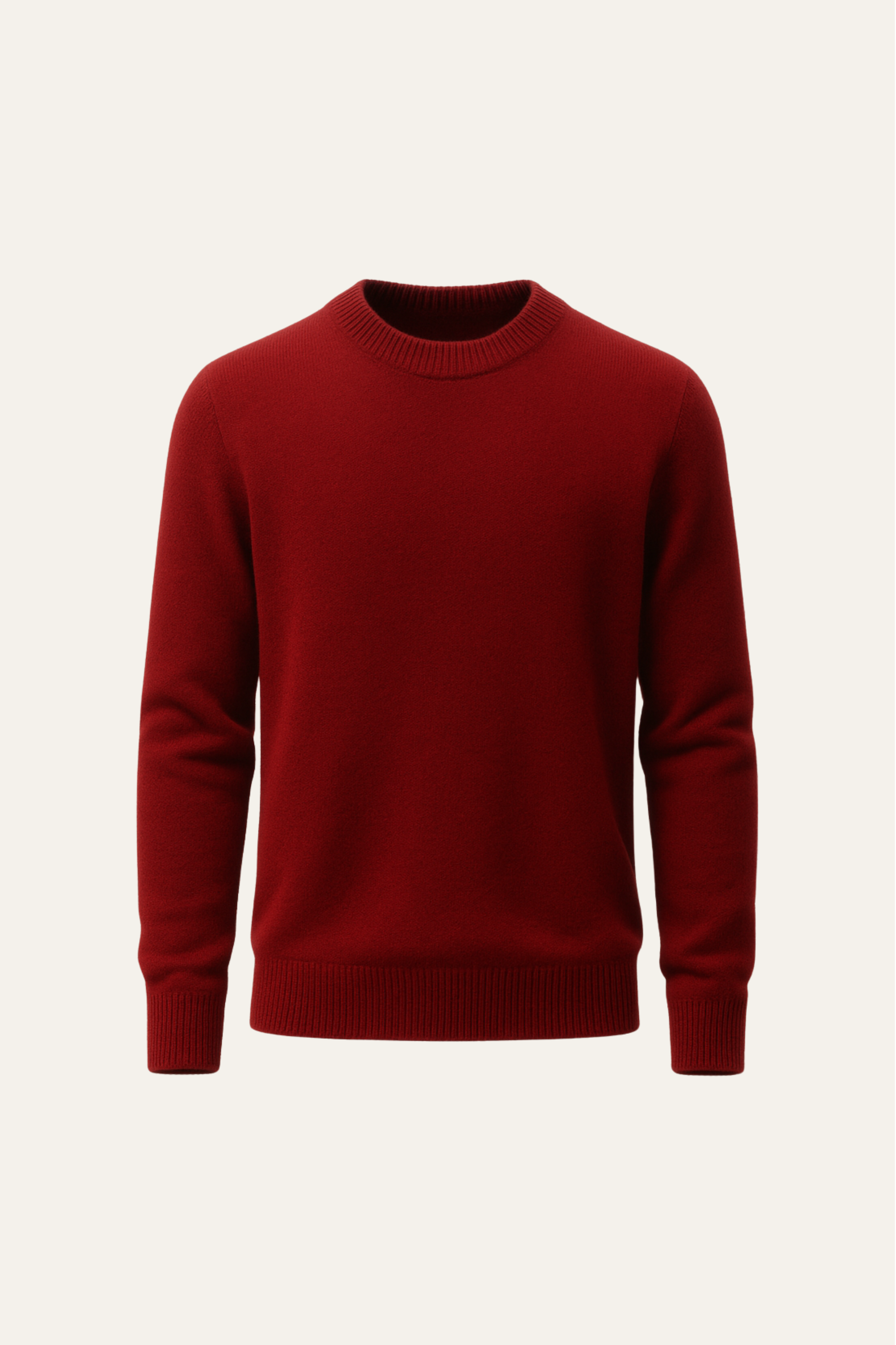 Santiano Cashmere Knit Burgundy - Emiral Couture