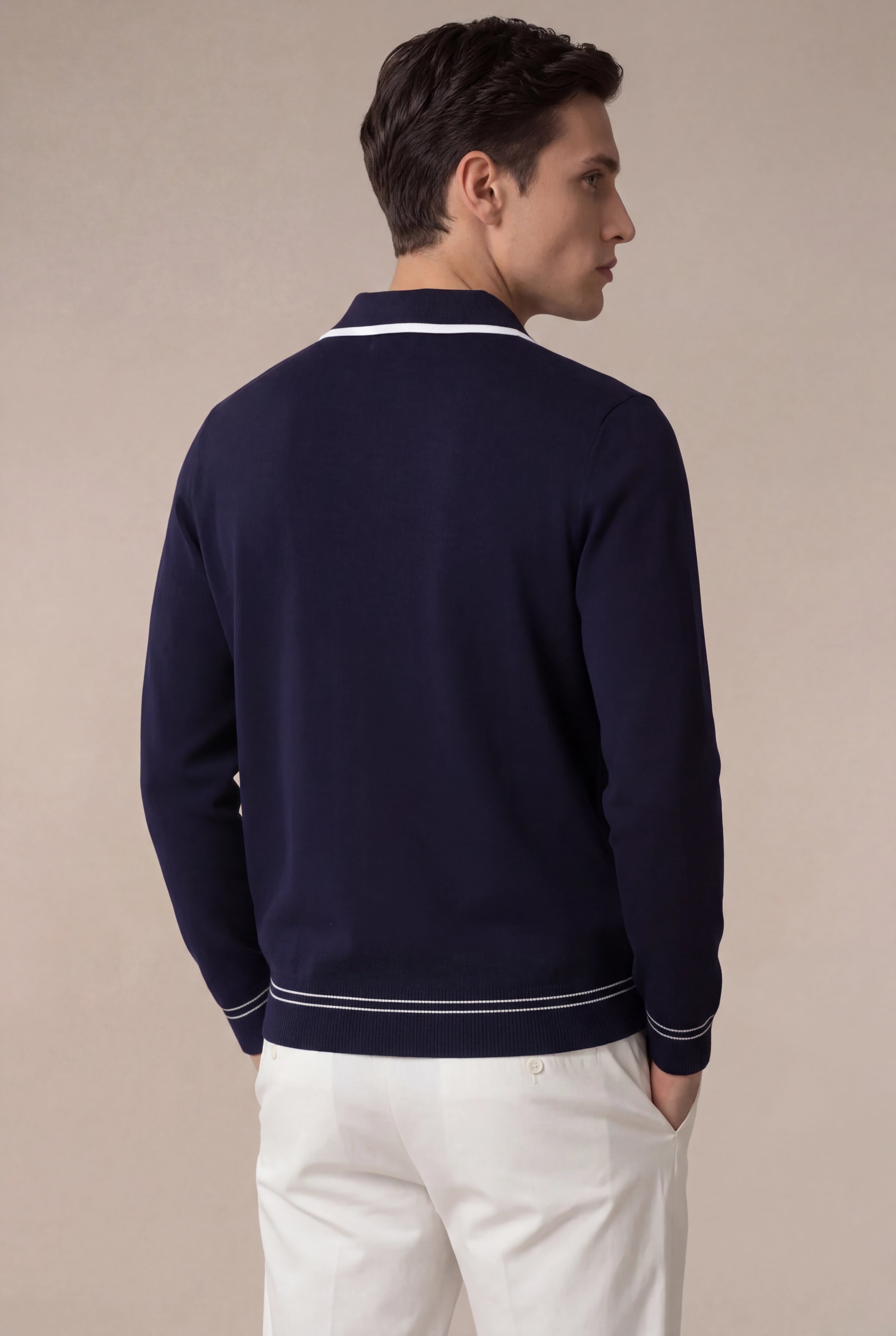 Carveli Classic City Zip Up Navy