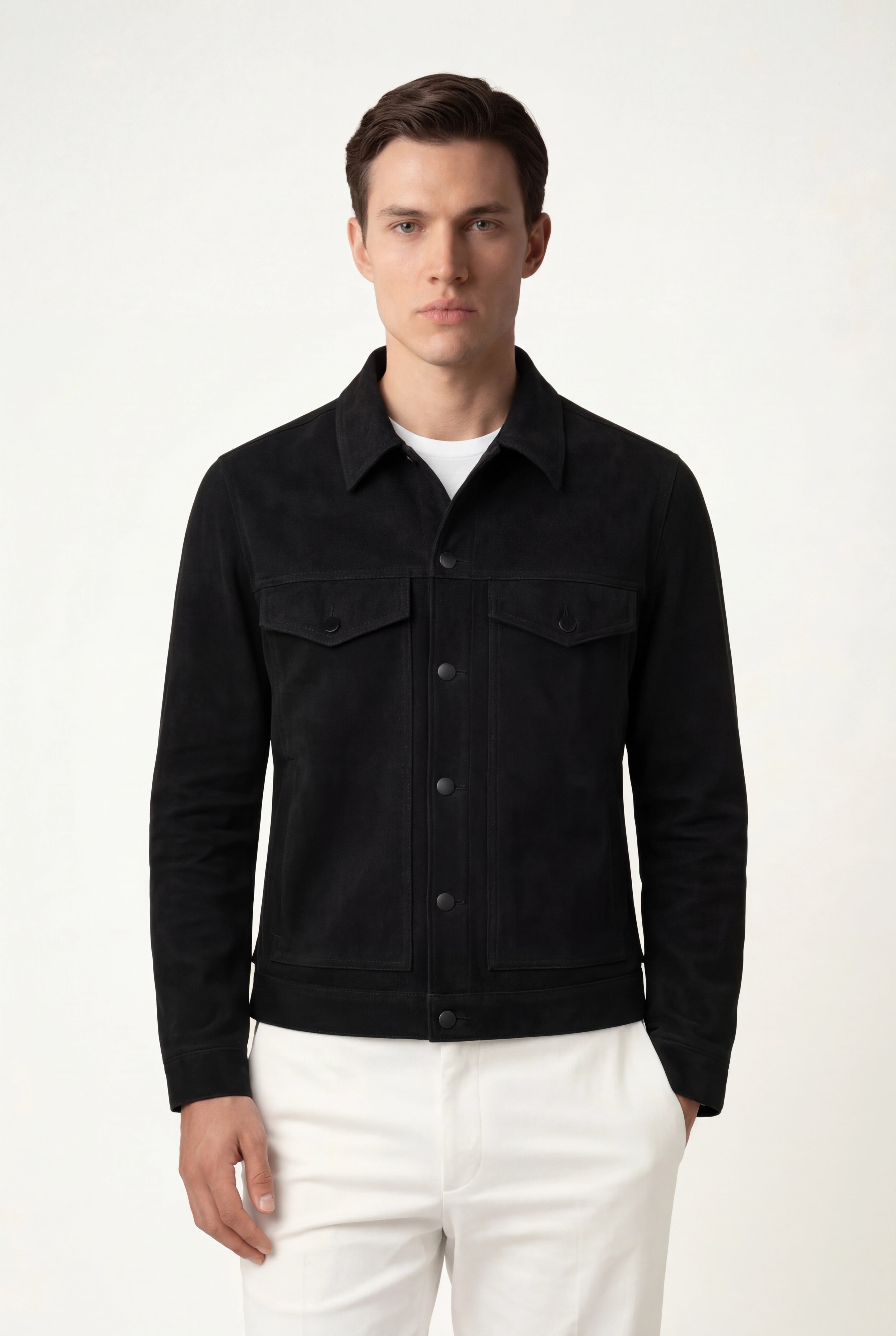 Black Light Suede Jacket