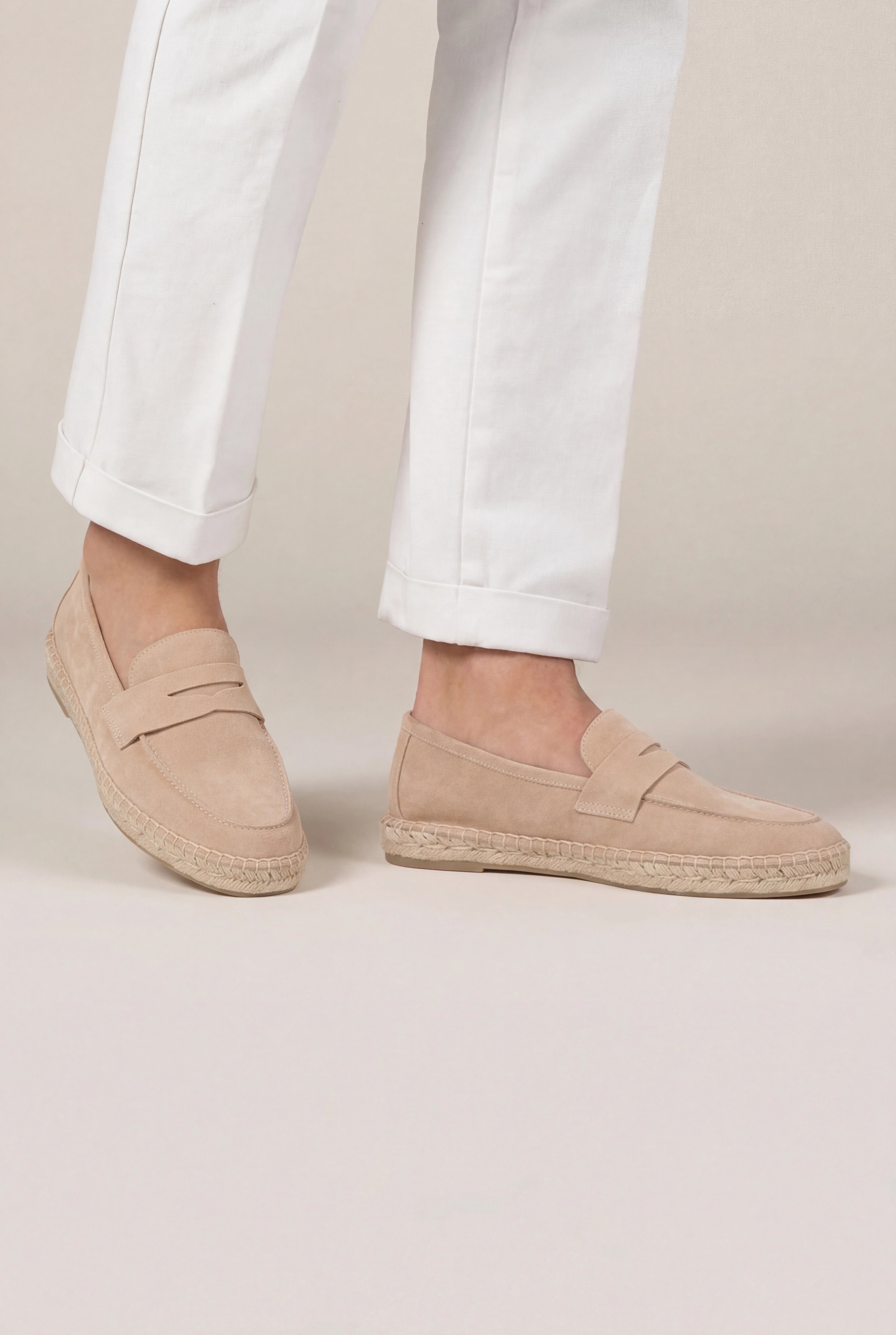Suède Seaside Loafer Beige