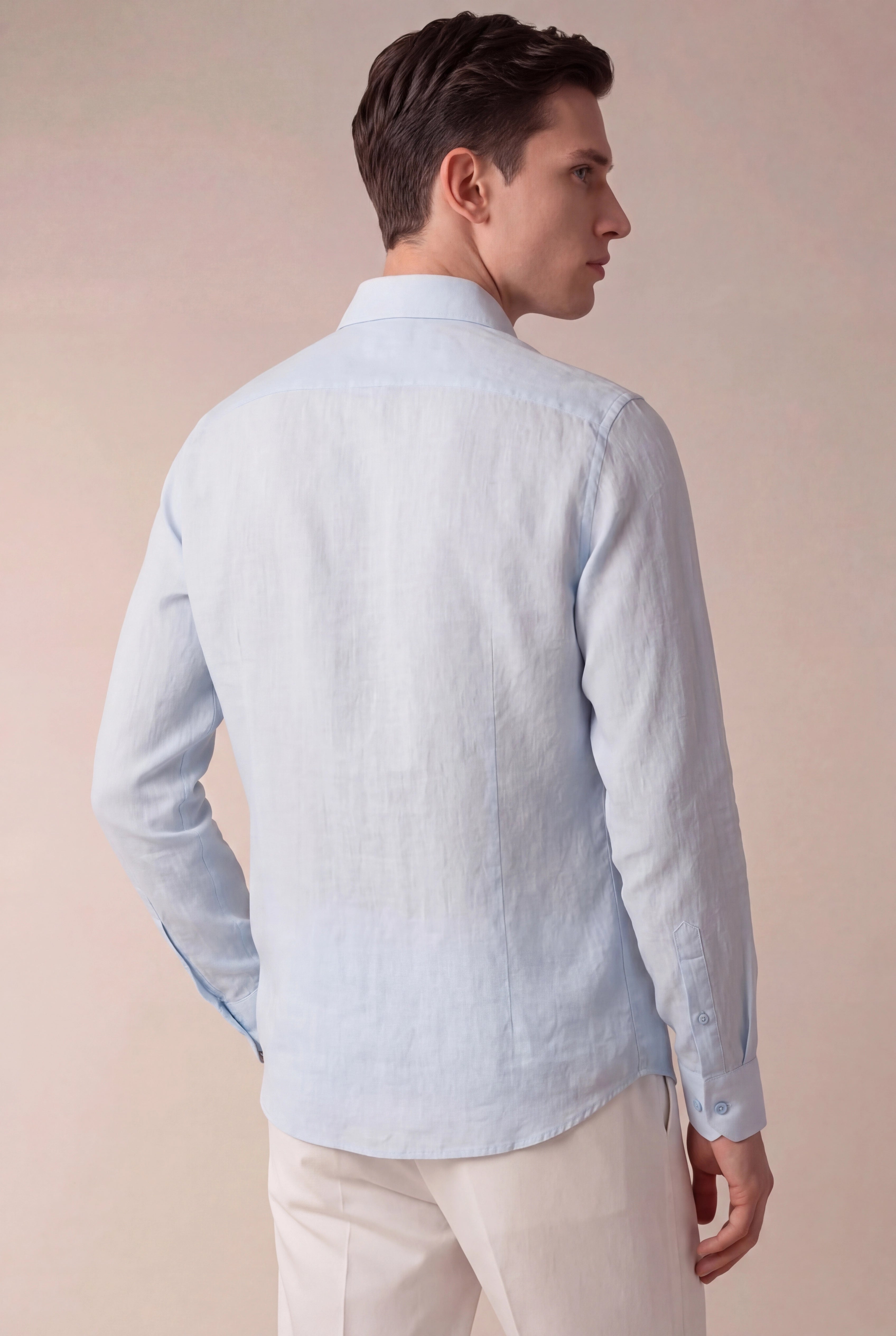Capri Linen Shirt Light Blue
