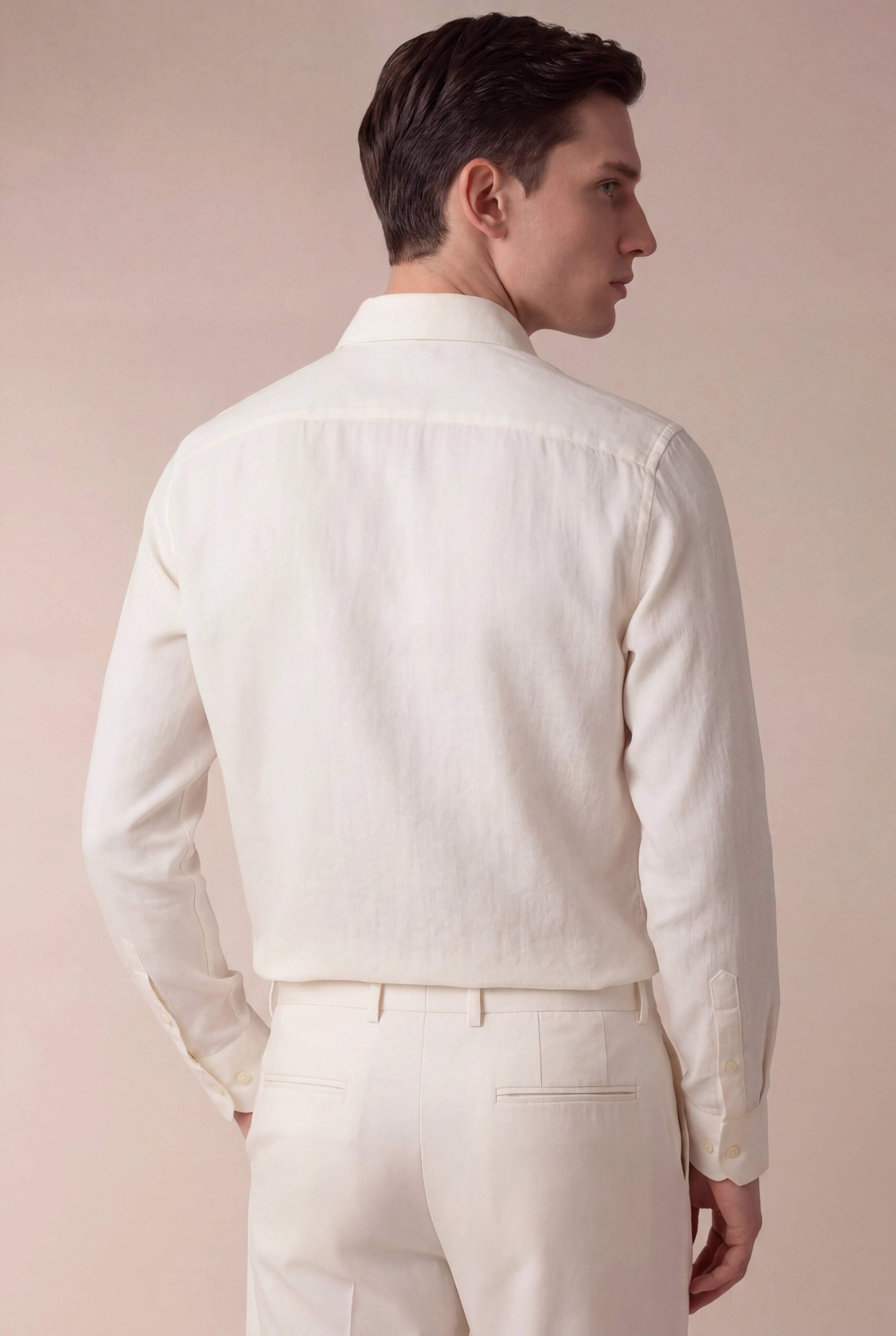 Capri Linen Shirt White