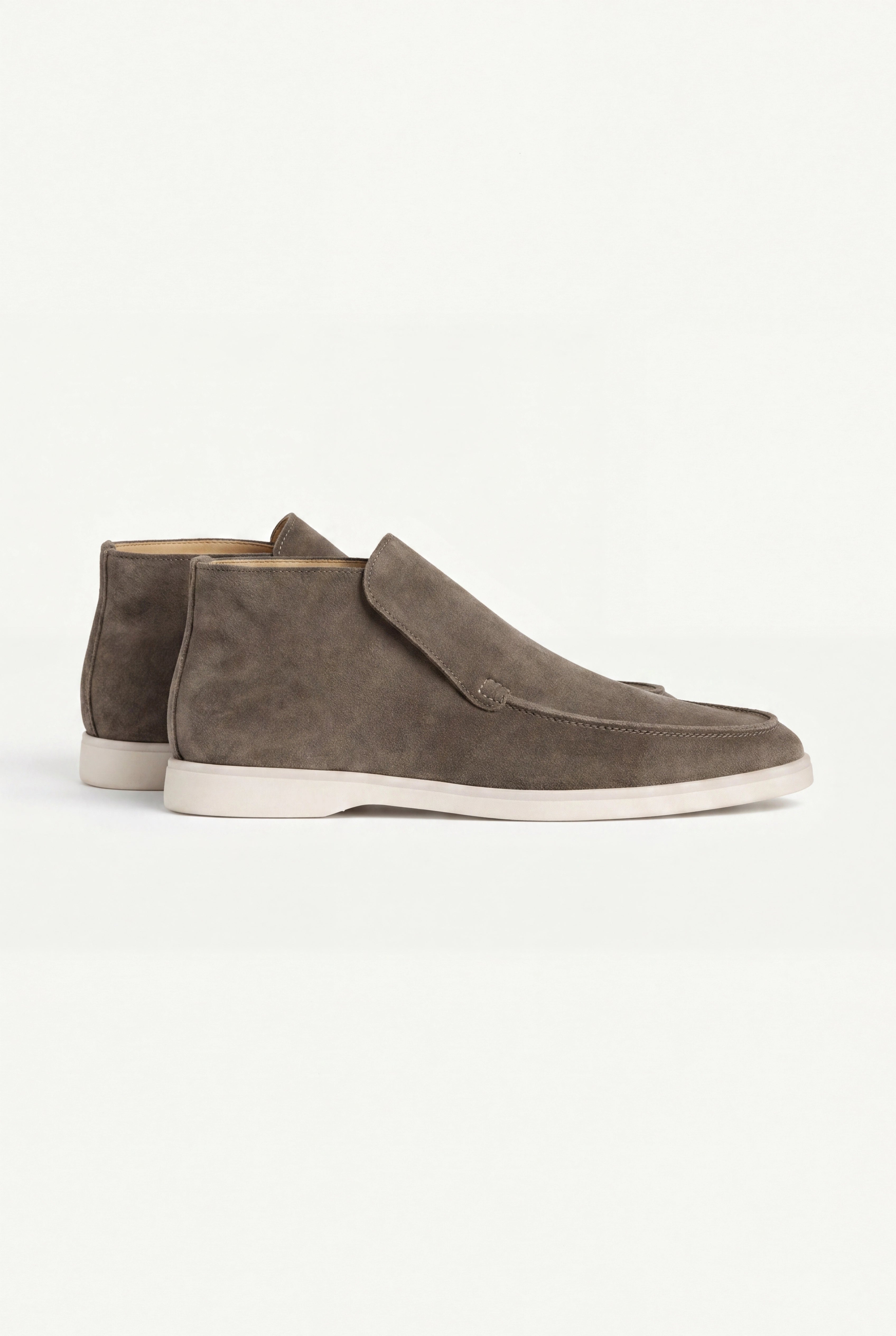 Olive Green City Loafers