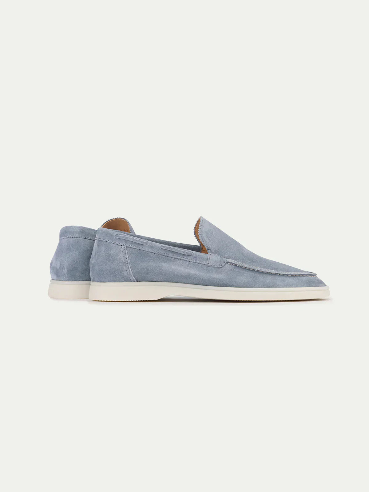 Classic Suède Loafer Baby Blue