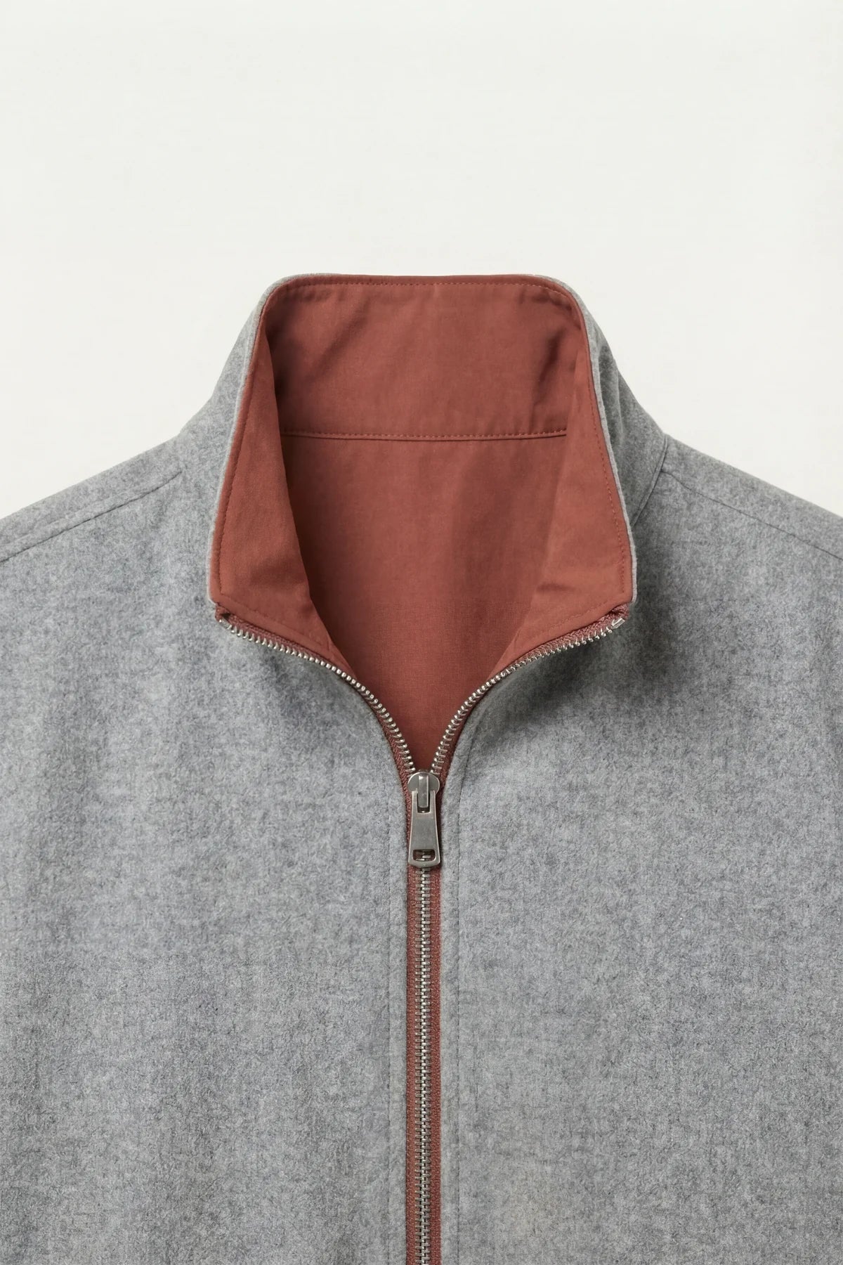 Tech Reversible Jacket Terracotta