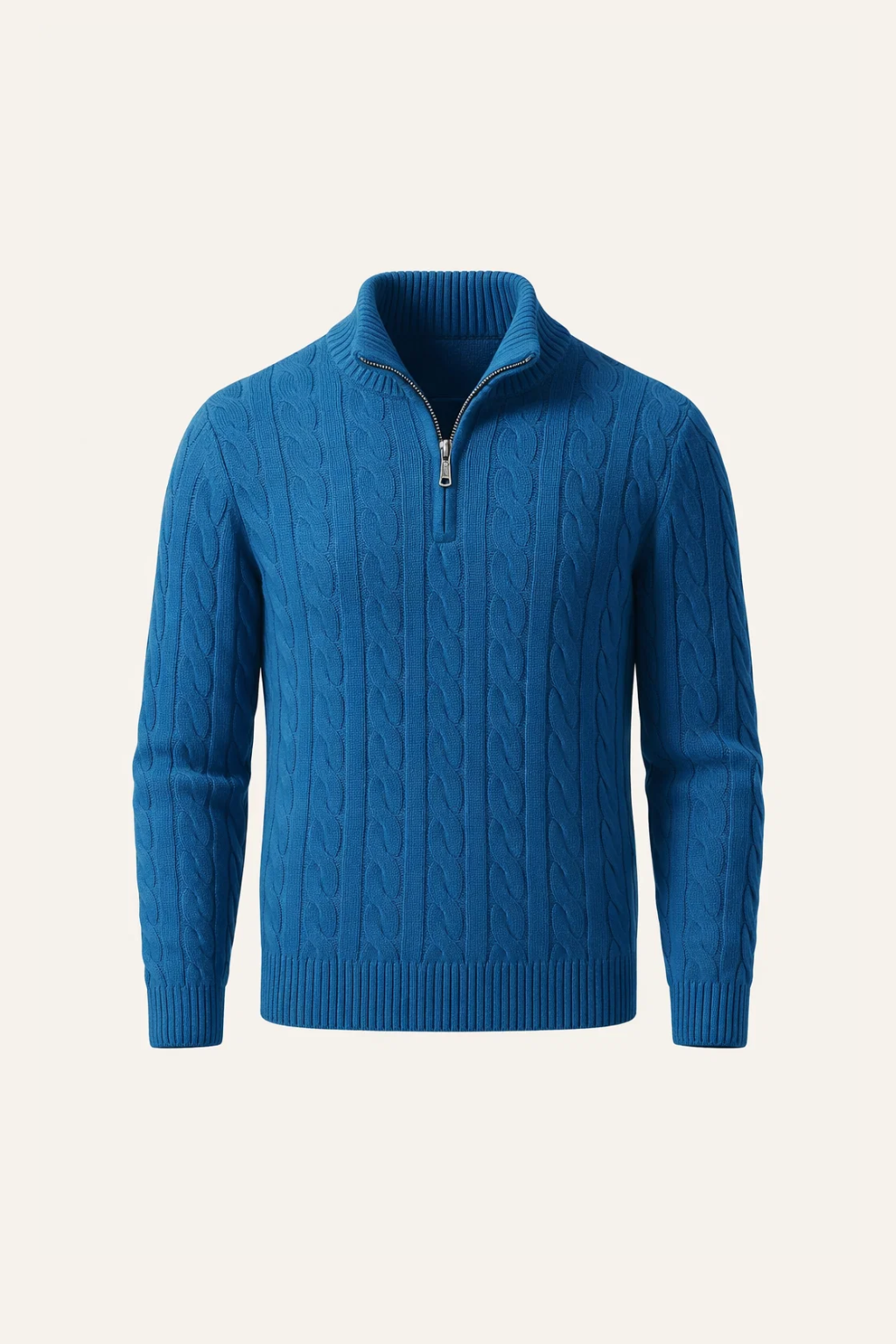 sero Cable Knit Blue