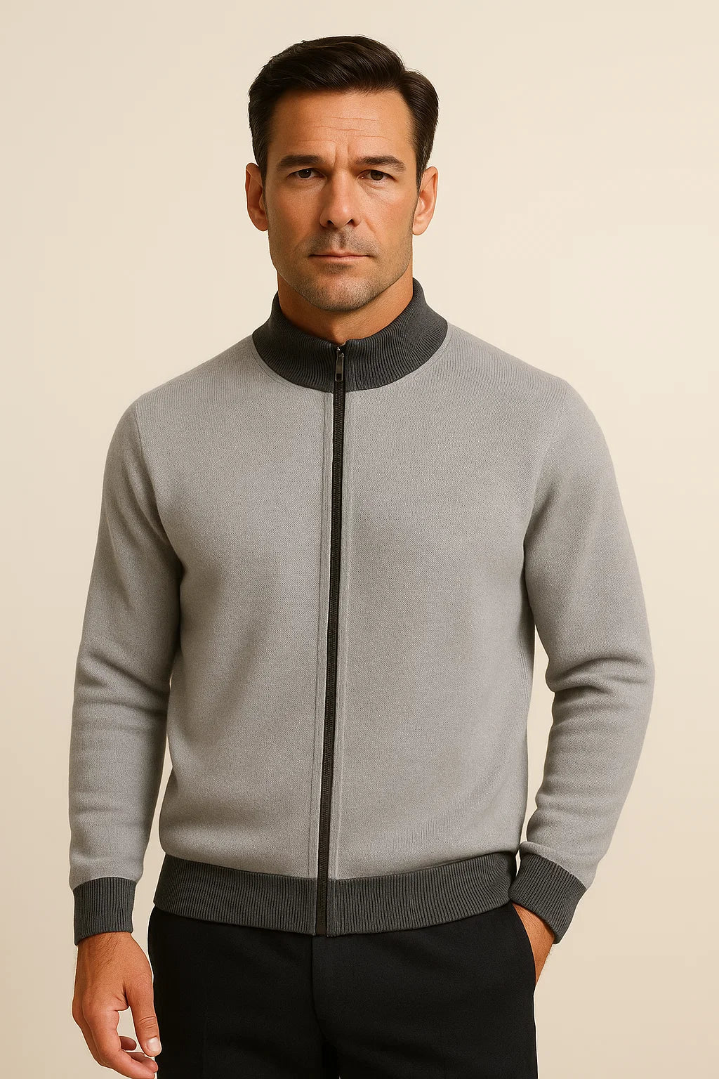 MILANO CARDIGAN ZIP UP