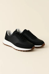 Calzatura Suede Runner Black