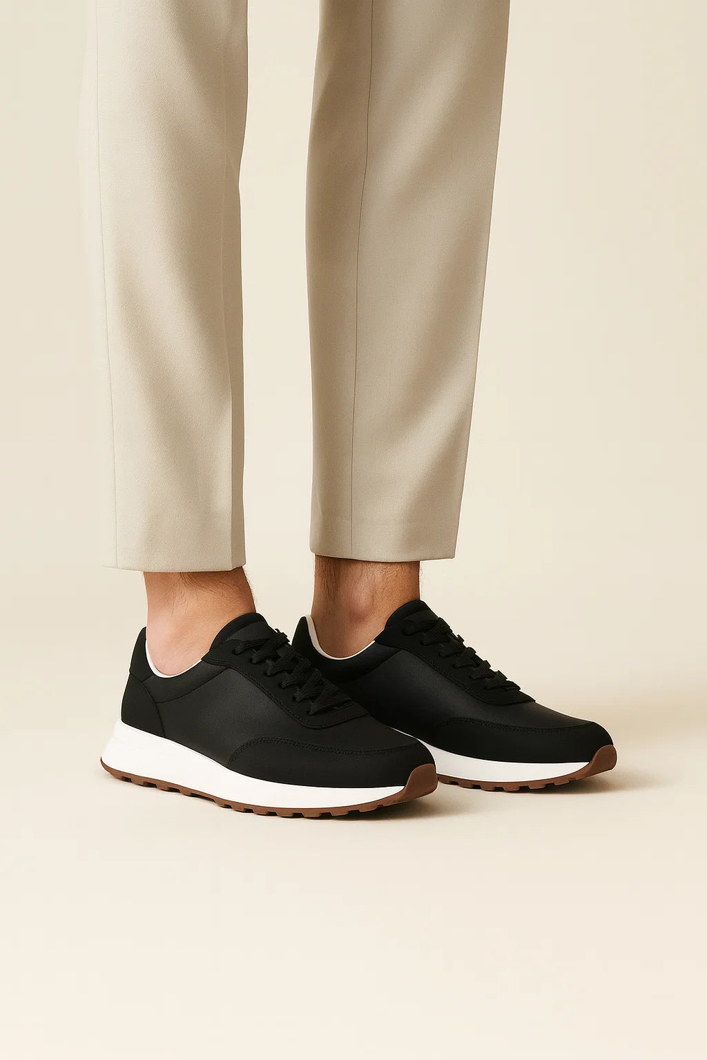 Calzatura Suede Runner Black