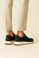 Calzatura Suede Runner Black