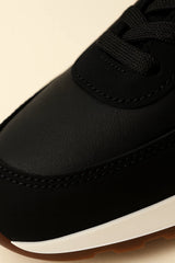Calzatura Suede Runner Black